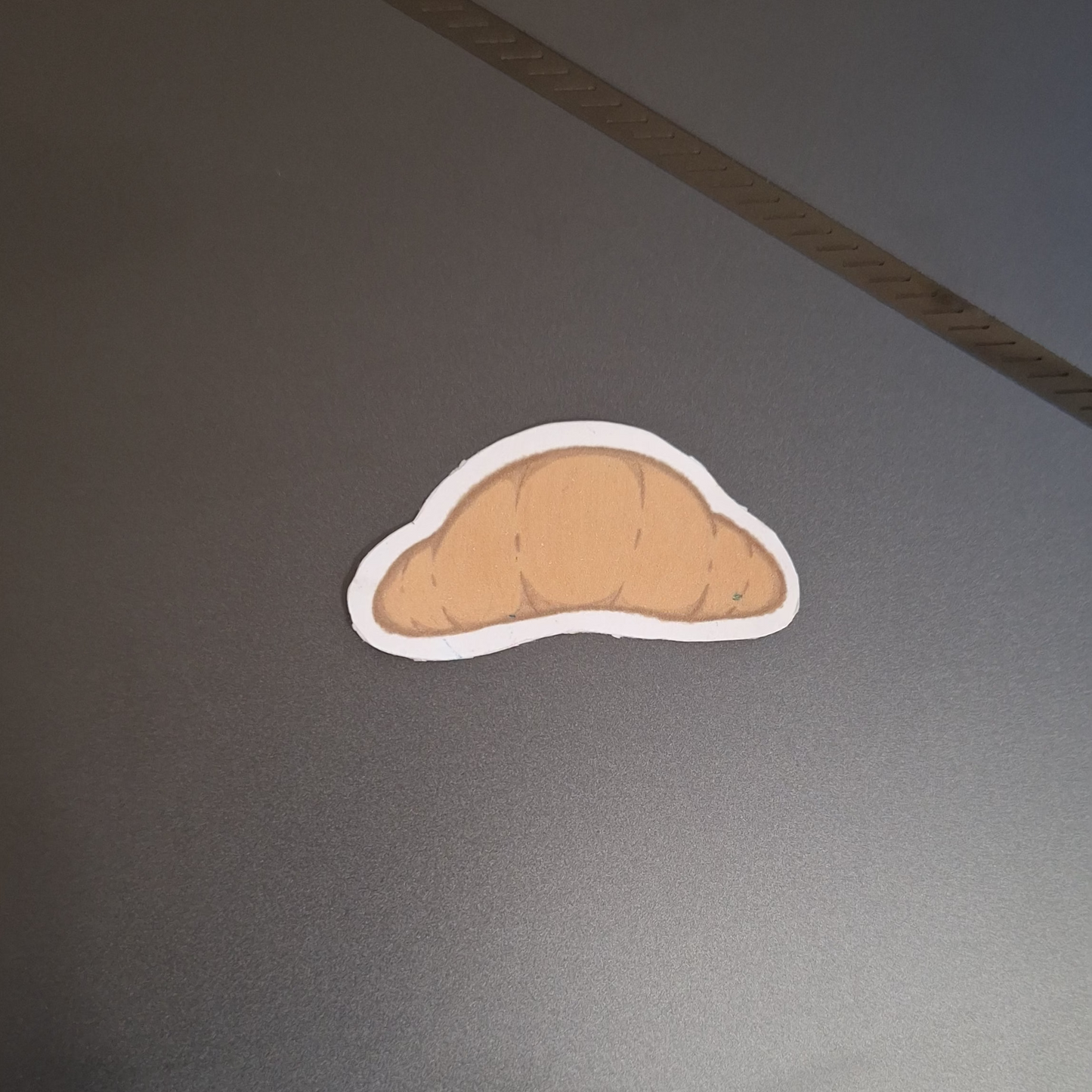 Croissant Matte Paper Sticker
