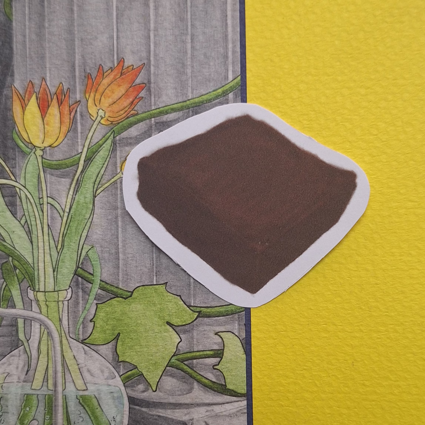 Classic Fudge Brownie Matte Sticker
