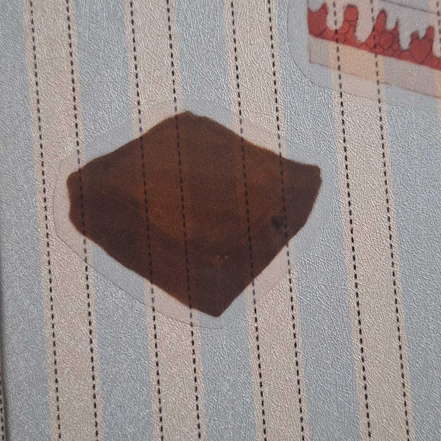 Classic Fudge Brownie Transparent Vinyl Sticker