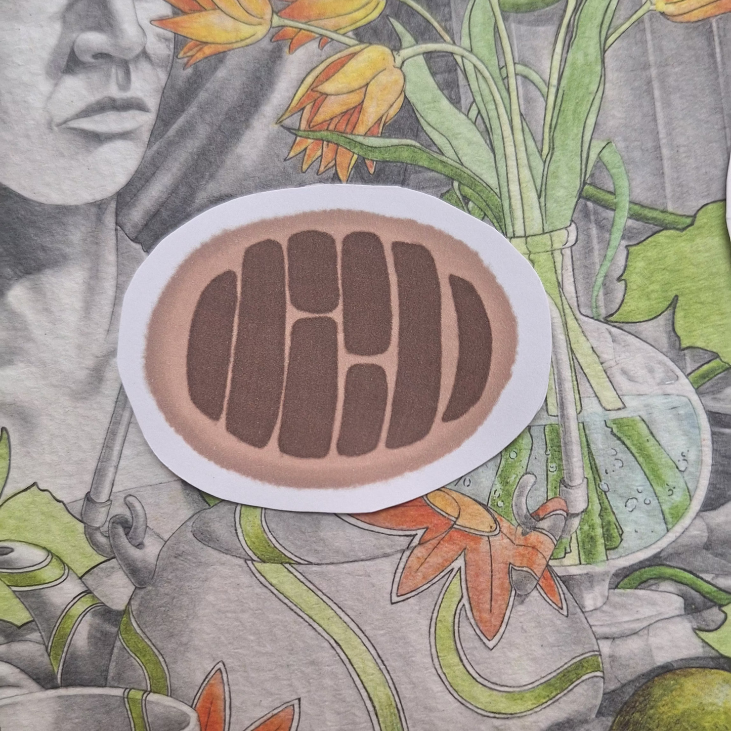 Pan Dulce Matte Paper Sticker