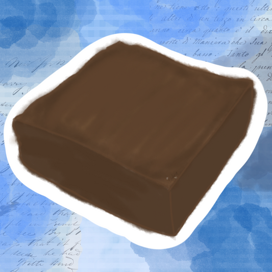 Classic Fudge Brownie Matte Sticker