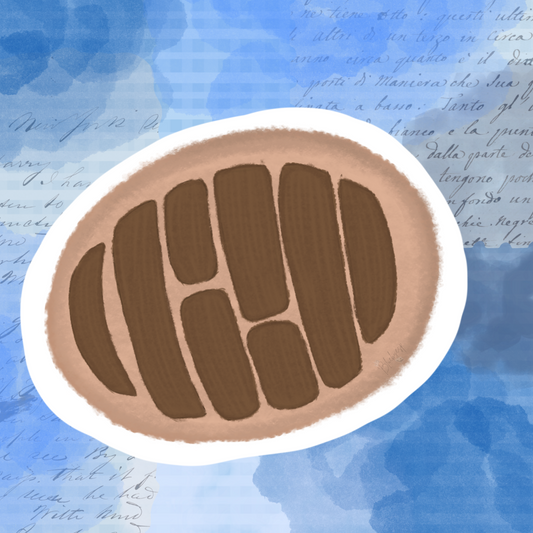 Pan Dulce Matte Paper Sticker