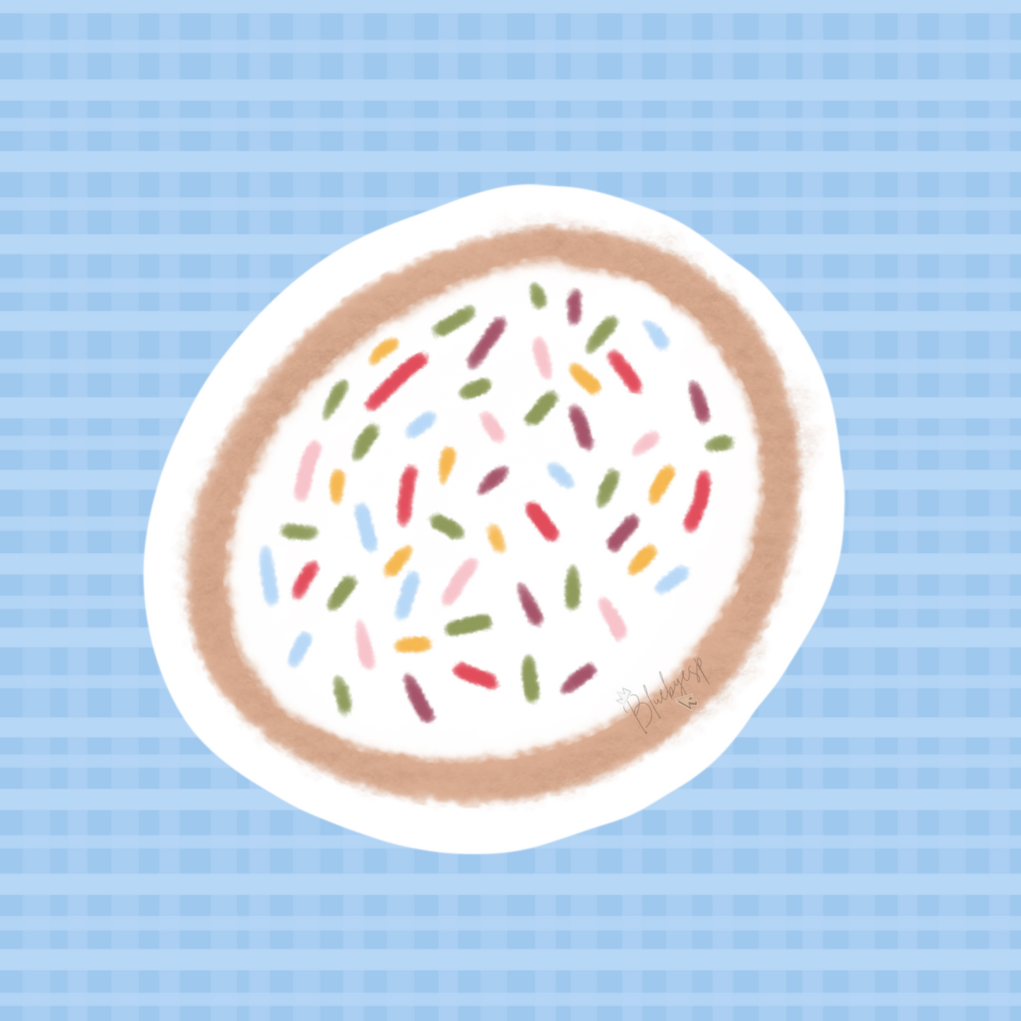 Sugar Cookie Matte Paper Sticker